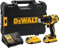 DeWALT DCD709D2T wiertarko-wkrętarka udarowa XR 18V 65 Nm – 2x2 Ah, ładowarka, TSTAK
