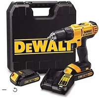 DeWALT DCD771S2 wiertarko-wkrętarka 18V, 2 akumulatory 1,5 Ah, ładowarka, walizka