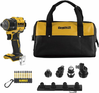 DeWALT DCD803KN wiertarko-wkrętarka XR 18V z 4 głowicami – bez akumulatora, torba
