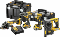 Dewalt DCK422P3T – zestaw 4 elektronarzędzi 18V z 3 akumulatorami