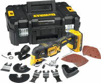 DeWALT DCS355D2 narzędzie wielofunkcyjne XR 18V – 2x2 Ah, 35 akcesoriów, TSTAK