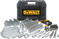 DeWALT DWMT81534 zestaw kluczy i nasadek 205 elementów – walizka