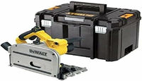 DeWALT pilarka zagłębiarka 165 mm 1300 W z prowadnicą 1,5 m – walizka TSTAK