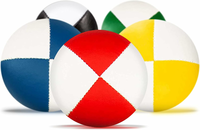 Diabolo Freizeitsport zestaw 5 piłeczek do żonglerki, dwukolorowe