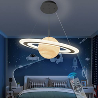 DROMEZ MD018 lampa wisząca Planeta LED 40 W z pilotem do pokoju dziecięcego