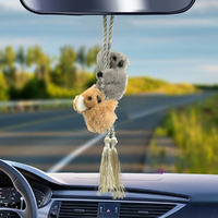 DUSCOKE maskotka samochodowa Koala - pluszowa zawieszka na lusterko