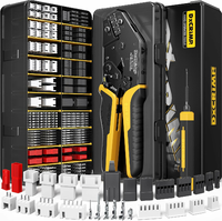 DXCRIMP zaciskarka serwisowa do wtyków JST, Dupont, Molex + 23 wtyki