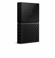 Dysk zewnętrzny SSD WD My Passport 4TB WDBYFT0040BBK-WESN widok z przodu