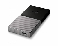 Dysk zewnętrzny SSD WD My Passport 512GB WDBK3E5120PSL-WESN widokk z boku
