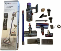 Dyson V11 Absolute – odkurzacz pionowy bezprzewodowy, srebrno-niebieski