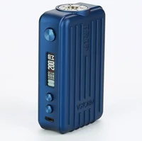 E-papieros box Mod Vapor Storm Trip 200W TC Blue widok z przodu.