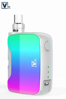 E-papieros Box MOD VivaKita Fusion Starter Kit Rainbow widok z przodu.