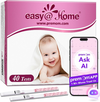 Easy@Home 40HCG – testy ciążowe paskowe 10 mIU/ml, 40 szt.