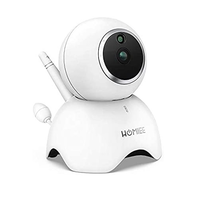 Elektroniczna kamera niania HOMIEE BM1003 biała widok z przodu.