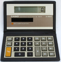 Elektroniczny kalkulator Solar słoneczny Vintage CASIO SL-100W