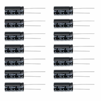 EMSea kondensatory elektrolityczne 2200uF 16V do naprawy płyt głównych, 40 szt.