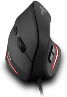 Ergonomiczna mysz pionowa Zelotes T-20 3200 DPI USB widok z przodu