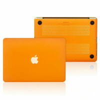 Etui Macbook PRO 13'' obudowa hard case kolor pomarańczowy widok z przodu