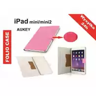 Etui różowe Aukey Apple ipad mini  2 mini 3 skóra