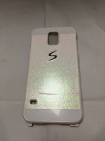 Etui samsung galaxy S5 widok z przodu kolor perłowy
