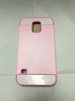 Etui samsung galaxy S5 widok z przodu kolor różowy