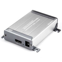 Extender przedłużacz HDMI MiraBox HSV378 RJ45 LAN widok z przodu