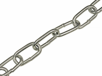 Faithfull Łańcuch stalowy ocynkowany A-Link 6 mm, 2,5 m