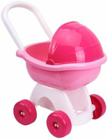 FANCY Wózek dla lalek do 36 cm - spacerówka różowa dla dzieci