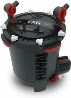 Filtr kubełkowy do akwarium Fluval FX6 C-26506 2300 L/H 1500L widok z przodu