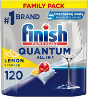 Finish Quantum All-in-1 Tabletki do zmywarki Lemon, 120 szt.