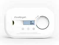 FireAngel FA6812 Czujnik czadu z wyświetlaczem LCD - detektor CO na 10 lat