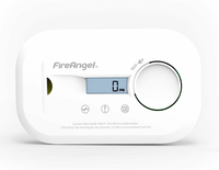 FireAngel FA6812 Czujnik czadu z wyświetlaczem LCD - detektor CO na 10 lat
