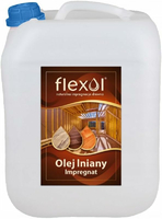 FLEXOL impregnat do drewna 10 l – naturalny olej lniany, bezbarwny