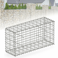 Floordirekt Lenox Gabion 100x50x30 cm – kosz na kamienie, ocynkowany