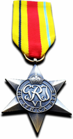 FreeCrows medal Afrika Star – replika brytyjskiego odznaczenia z II wojny światowej