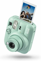 Fujifilm Instax Mini 13 - aparat natychmiastowy, zielony Lagoon Green