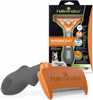 FURminator deShedding M – szczotka do wyczesywania podszerstka psów krótkowłosych