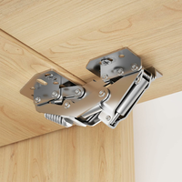 FURNIWARE Zawiasy meblowe 90 st Softclose 2 szt bez wiercenia