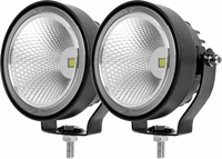 Fxlpower ZS-1530 – 2 okrągłe reflektory robocze LED 12–48 V IP66 do koparek i ciągników