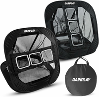 GainPlay siatka treningowa do golfa z regulowanymi celami