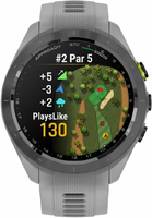 Garmin Approach S70 42 mm – zegarek golfowy GPS, ceramiczna ramka, pudrowoszary pasek