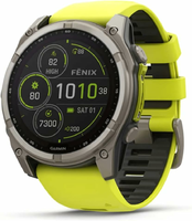 Garmin Fenix 8 51 mm Solar Sapphire – zegarek multisport GPS, tytan, grafitowy pasek