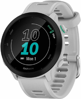Garmin Forerunner 55 - zegarek sportowy GPS do biegania, biały