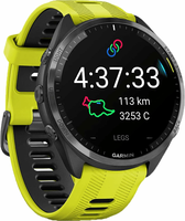 Garmin Forerunner 965 – zegarek biegowy GPS AMOLED, czarny/żółty
