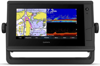 Garmin GPSMAP 722xs Plus – ploter z echosondą, dotykowy ekran 7 cali, mapa bazowa świata