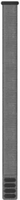 Garmin UltraFit 2 26 mm – pasek nylonowy do zegarka, szary