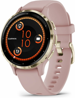 Garmin Venu 3S 41 mm – smartwatch GPS AMOLED, Soft Gold/Dust Rose
