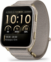 Garmin Venu X1 51 mm – smartwatch GPS AMOLED, pasek French Grey