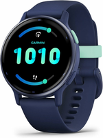 Garmin Vivoactive 5 – smartwatch GPS, AMOLED 1,2 cala, granatowy