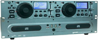 Gemini CDX-2250i – podwójny odtwarzacz CD/MP3 dla DJ-a z USB